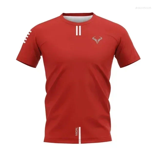 Men's T Shirts Federer Tennis Sports Quick Drying Top Nadal Polo Shirt Breathable Dejo Short Sleeved T-shirt
