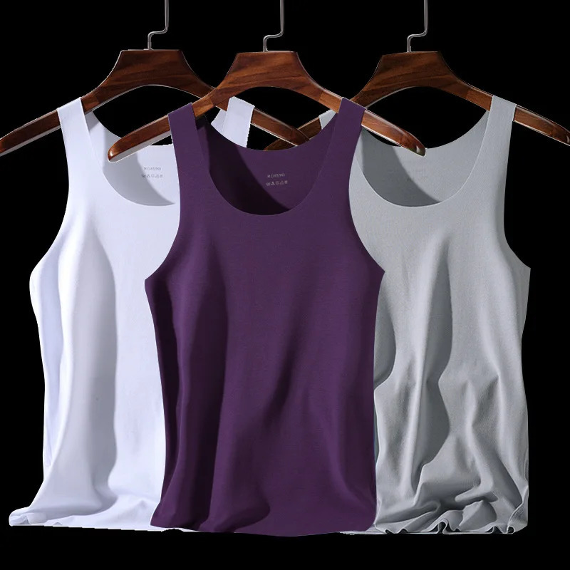 1 piece of elastic bouncing top ultrathin tight fitting underwear mens seamless silk can casual and fashionable solid 250207