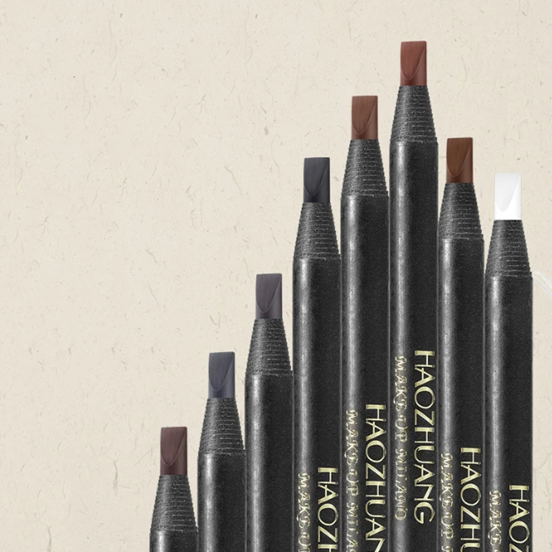 1PC Eyebrow Pencil Waterproof Microblading Pen Tint Tattoo Eyebrows Makeup 6 Colors Natural Long Lasting Eye Brow 250108