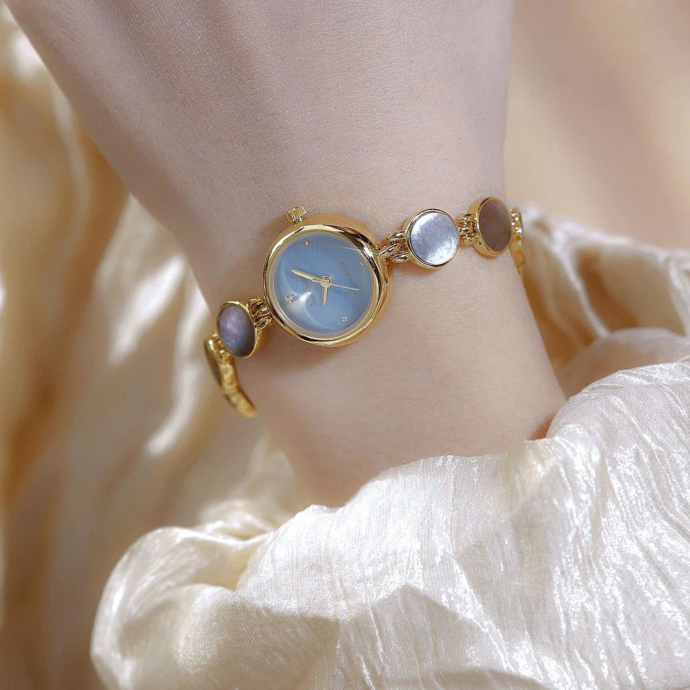 Womens Watch Natural Extreme Light Color Shell High-end Lady Watch Fashion Dress Elegant Wristwatch For Famale Gift 250221