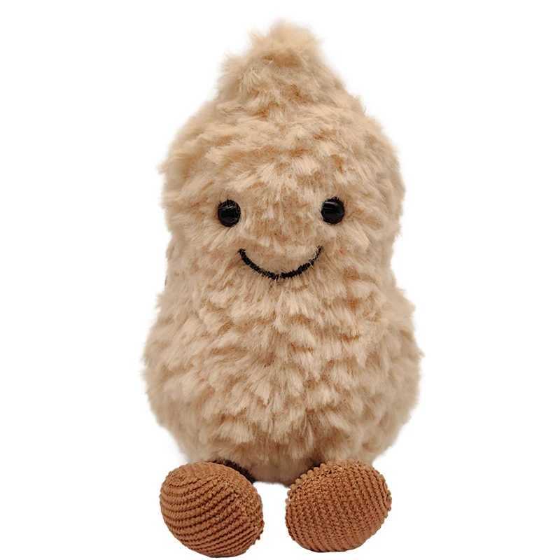 Hot New Small Peanut Plush Doll Living Room Decoration Pendant Furniture Supplies Cute Plush Interactive Toys Gift Z250208
