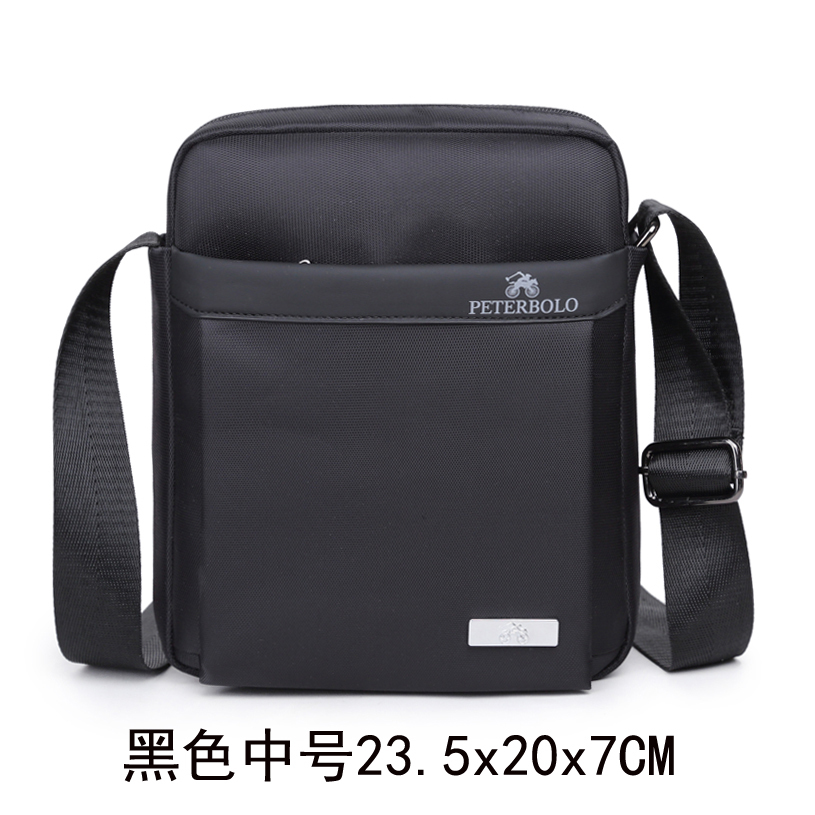 designer bag PETERBOLO/Peter Paul men's Oxford cloth shoulder crossbody casual canvas small bag trendy