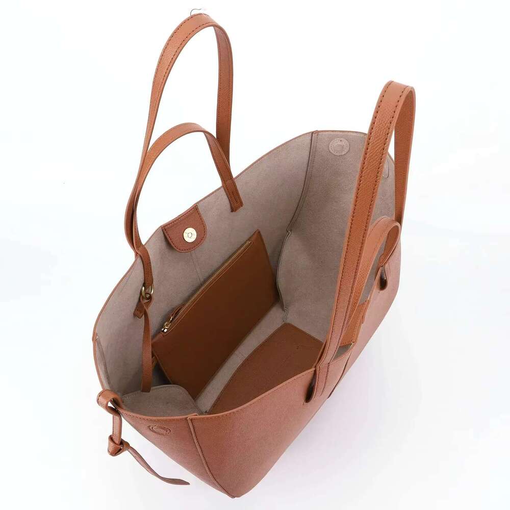 Women's Brand Handbag Large Capacity Fashionable And Comfortable PU Leather Shoulder Bag Design Sense Of Simplicity