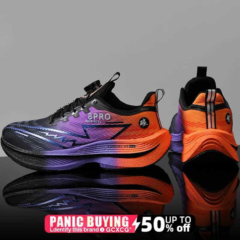Running Shoes Speciality Carbon Board Marathon Men Sports Breathable Lightweight Wens Cfortable Athletic Nonskid Sneakers Z250412