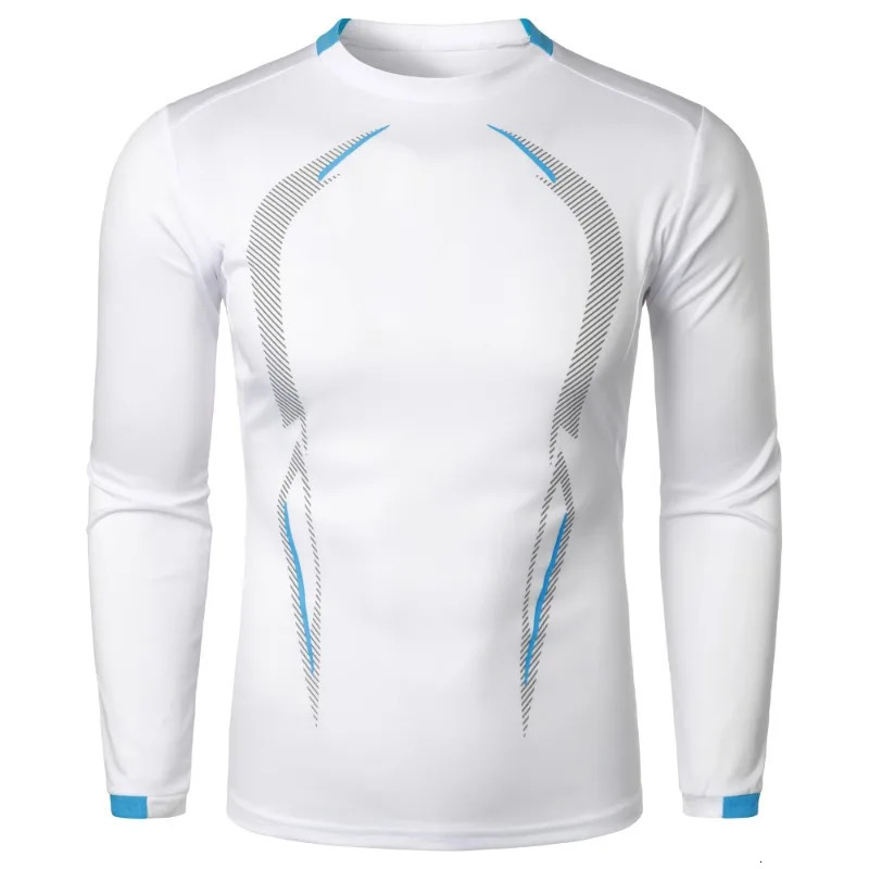 Mens Sports Training Long Sleeve Quick-dry T-shirt Fitness Lightweight Streetwear Breathable Oversized T Shirts for Men 250207