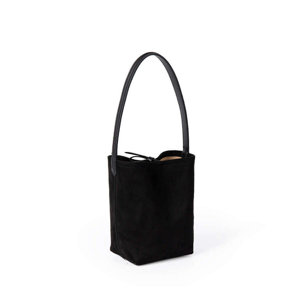 women tote bag handbag simple suede shoulder bag versatile mother and child bucket bag work bag Large Capacity Hobo Bags Soft Vegan Casual Shoulder Ha