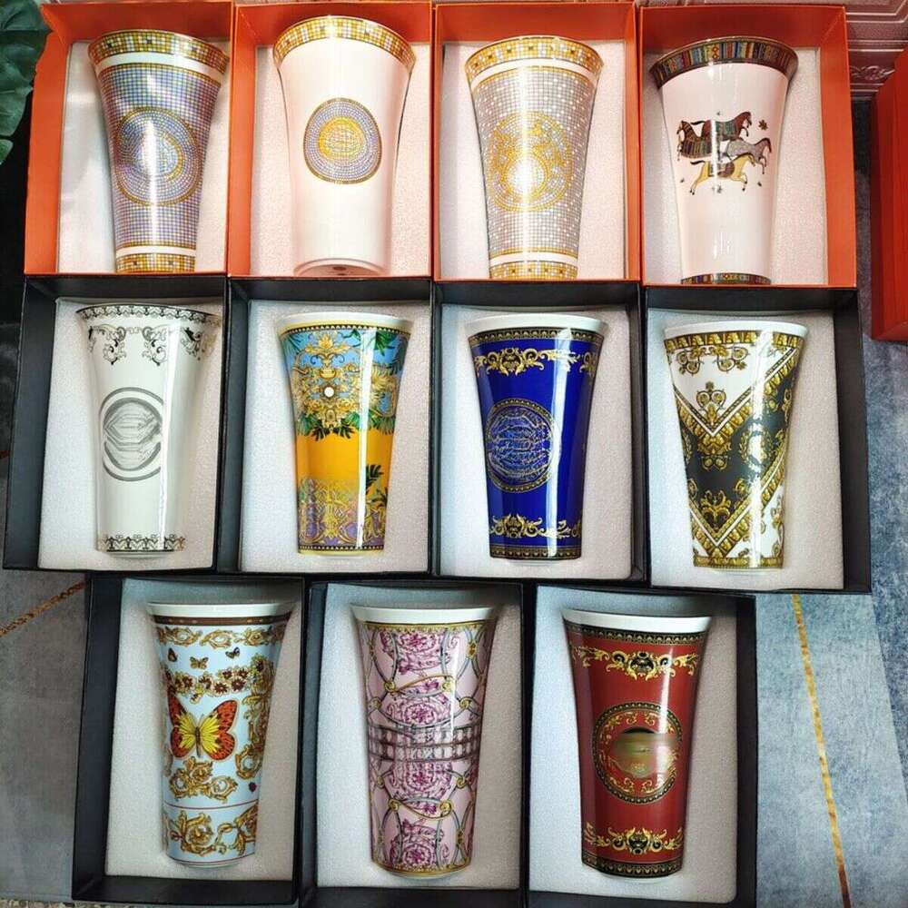 European Bone China Vase, Foyer Decoration, Study, Desktop, Living Room, Villa Area, Model Room