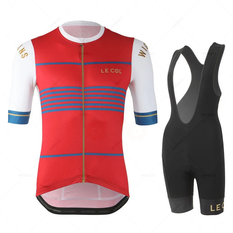 Racing Blue Summer Cycling Clothing Sets Pro Team Bicycle Short Sleeve Maillot Ciclismo Breathable Mens Cycling Jersey Suit 250117