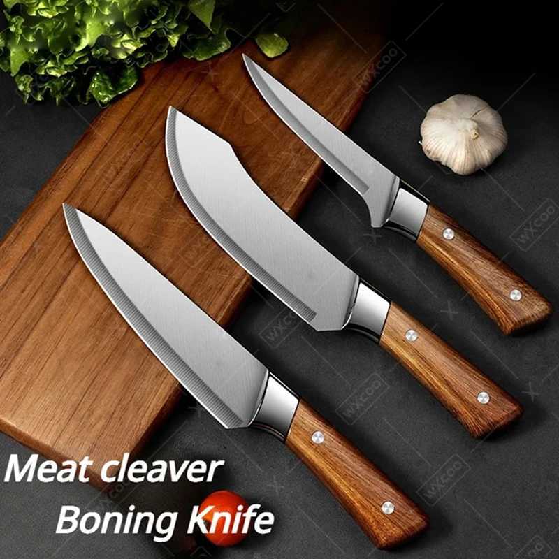 Japanese kitchen knife meat cutting knife meat cutting knife bone razor pork blade W250208