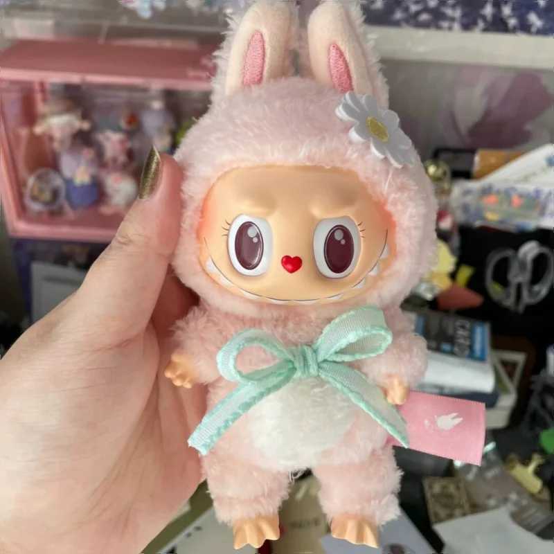 Hot Cute Labubu Keychain Plush Toy The Monsters Box Toy Mokoko Sweetheart Series Figure Models Gifts Replica Doll Christmas Gift Z250208