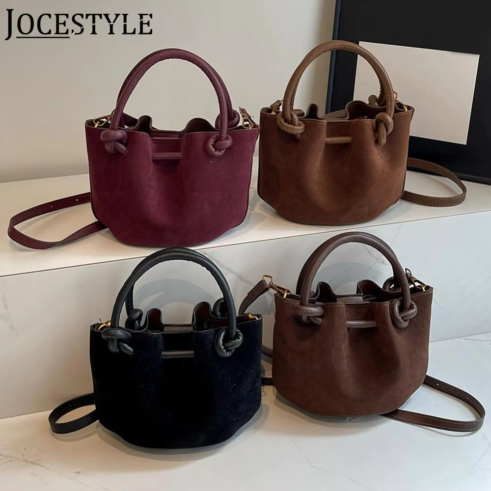 New Retro Top Handle PU Leather Designer Crossbody Women's Handbag Shoulder Bag