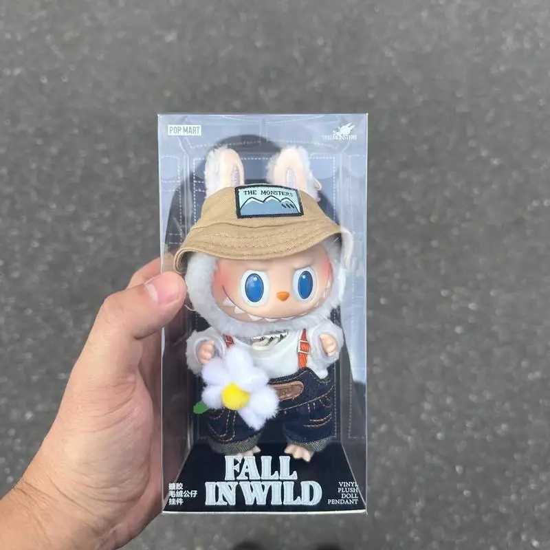 New High Qu 1 1 The Monsters Labubu X Pronounce Wings Of Fortune Vinyl Dolls Kaii Mokoko Plush Pendants Toys Girls Gift Z250208