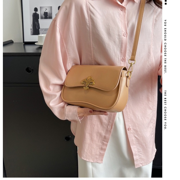 Shoulder Bags Free shipping new designer bag Shoulder Bags For womans ladies flap fashion brown square handbag girl crossbody Bag