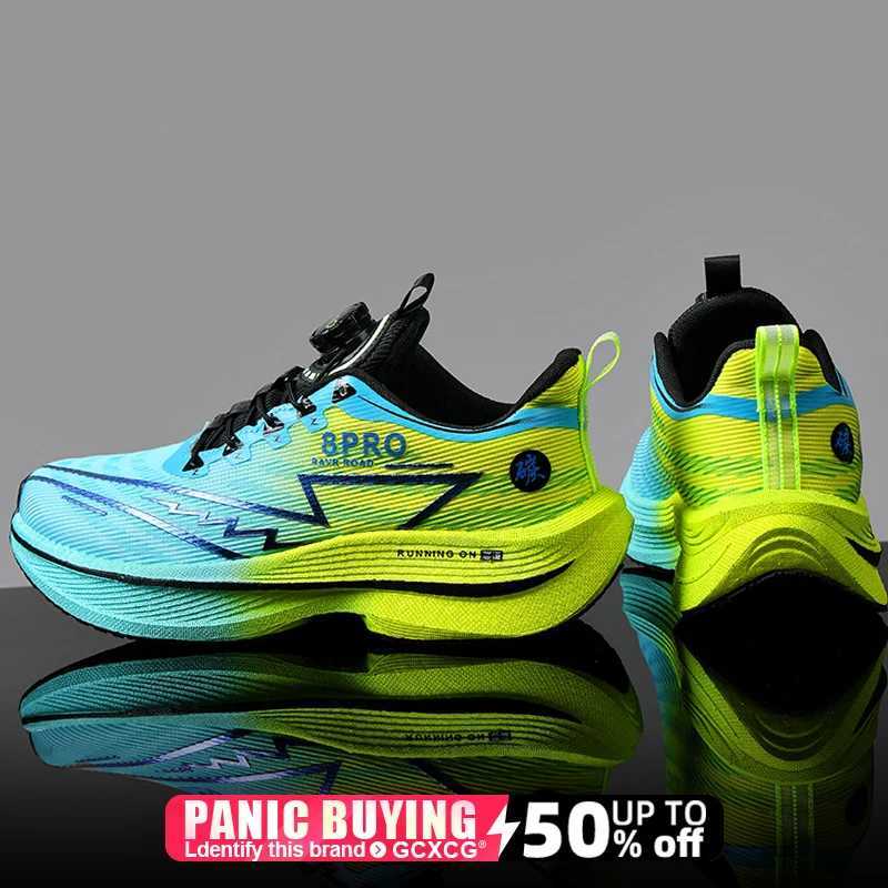 Running Shoes Speciality Carbon Board Marathon Men Sports Breathable Lightweight Wens Cfortable Athletic Nonskid Sneakers Z250412