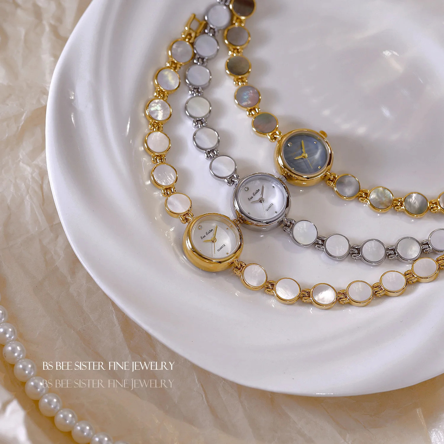 Womens Watch Natural Extreme Light Color Shell High-end Lady Watch Fashion Dress Elegant Wristwatch For Famale Gift 250221