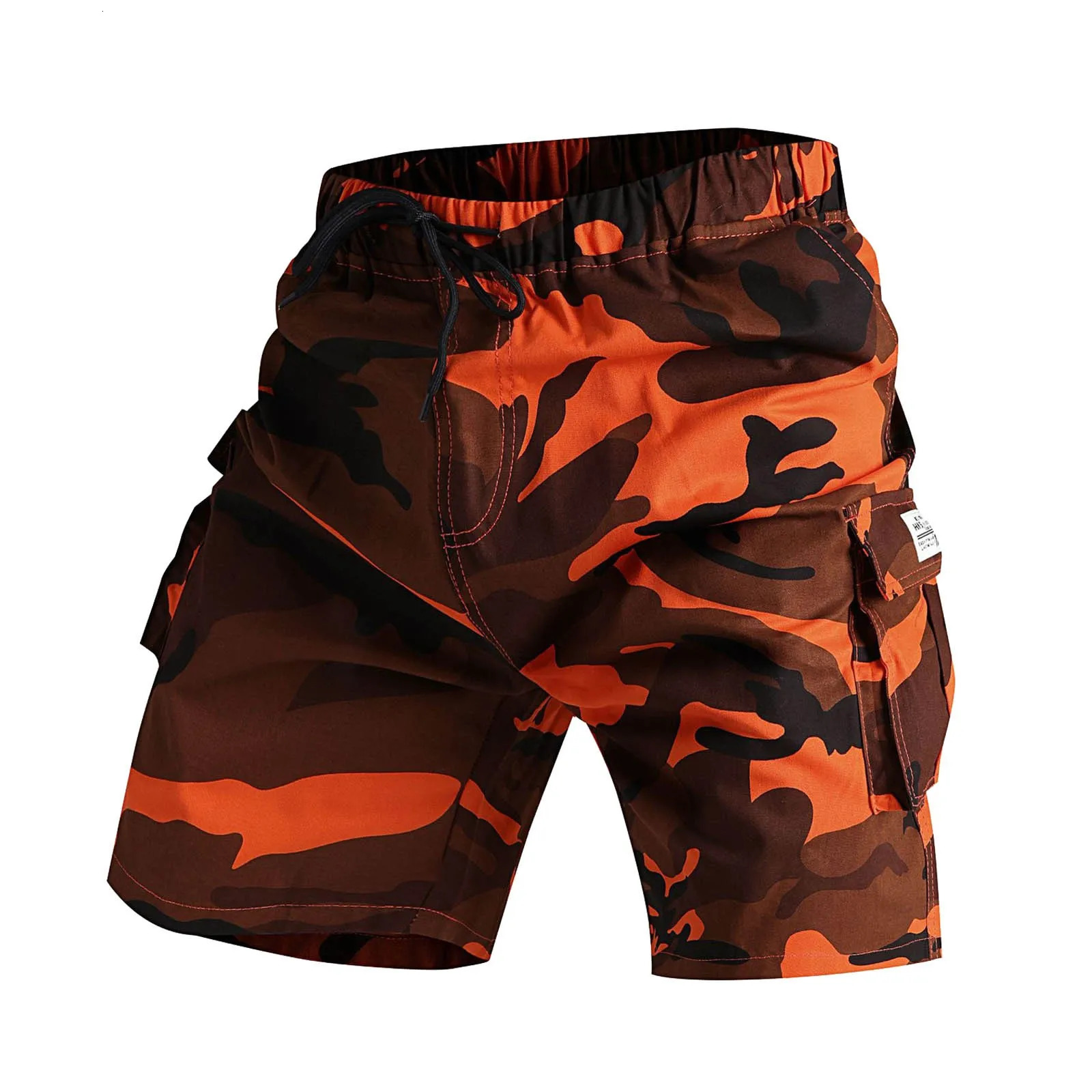 Mens Drawstring Plus Size Summer Camo European American MENS Printed Fashion Boyshort Sexy Swimwear Men Swimming Shorts 250208Z