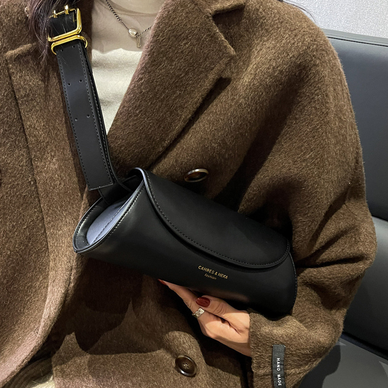 Chic Crossbody Mini Bag for Ladies - Sophisticated Strapover Style