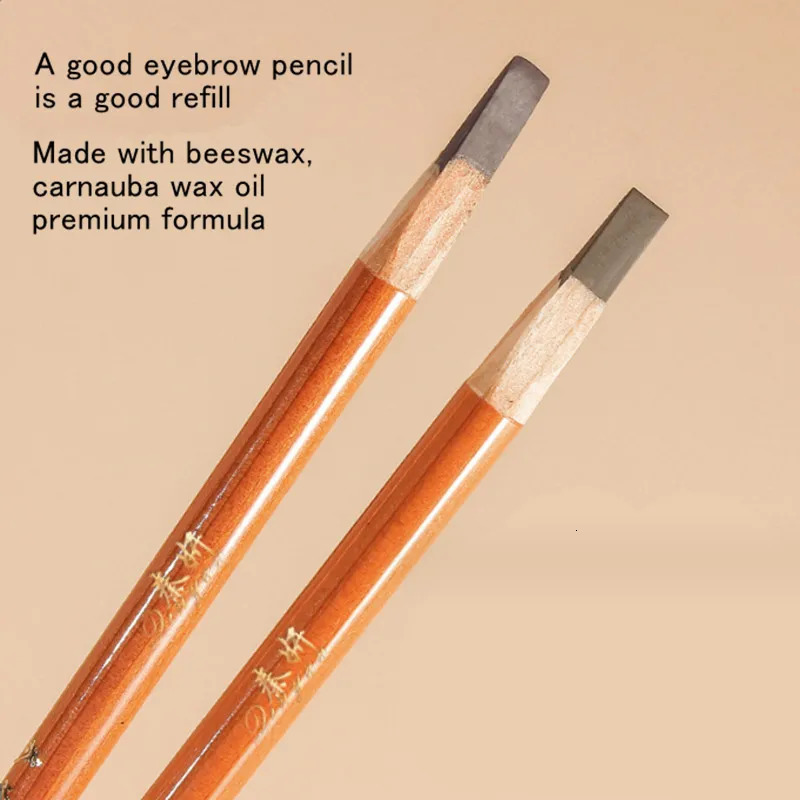 Eyebrow Pen Hard Microblading Brow Definer Enhancers Pencil Waterproof Easy To Apply Makeup Natural Wild Brows Tint 250108