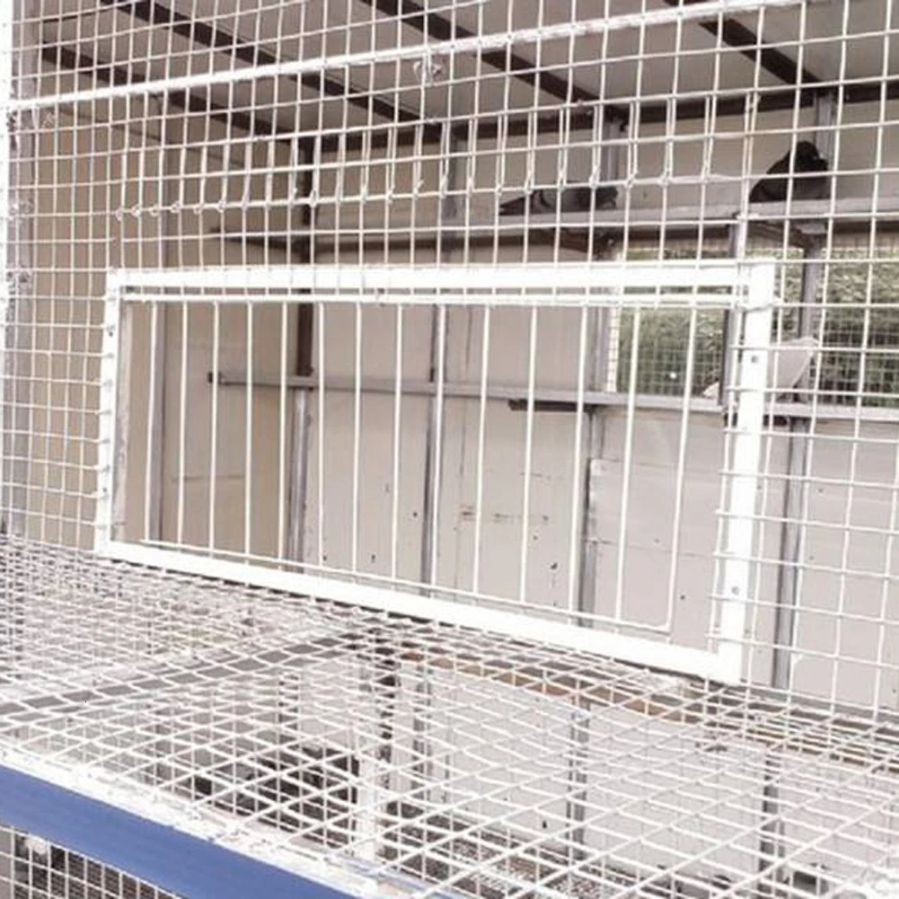 1 Pc Stainless Steel Dovecot Trap Door Door Wire Frame Entrance Loft Supplies Racing Bird Catching Cage Nest Door Curtain 250207