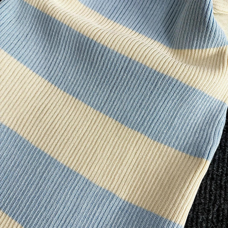 Stripe Summer Elastic Split Bodycon Dress Sexy Beach Vacation Sundress Women Casual Slim Pencil Vestidos Maxi Long 250208