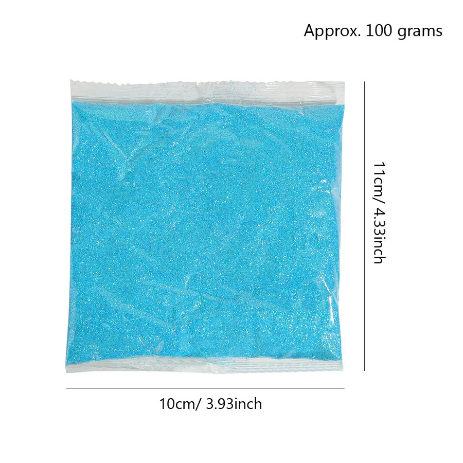 100g Bulk Packs Fine Nail Glitter Powder for Art Tips ns Body Craft Shimmering Decoration 250115