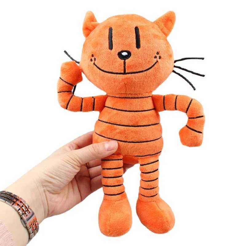 Dog man toy cat Lil Petey fed soft plush doll bark knight spinning low he decorates childrens birthday gifts Y250208 Y260128