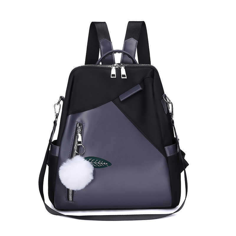 Womens shoulder bag new Korean version crossbody womens bag Oxford cloth large capacity casual shoulder bag womens bag