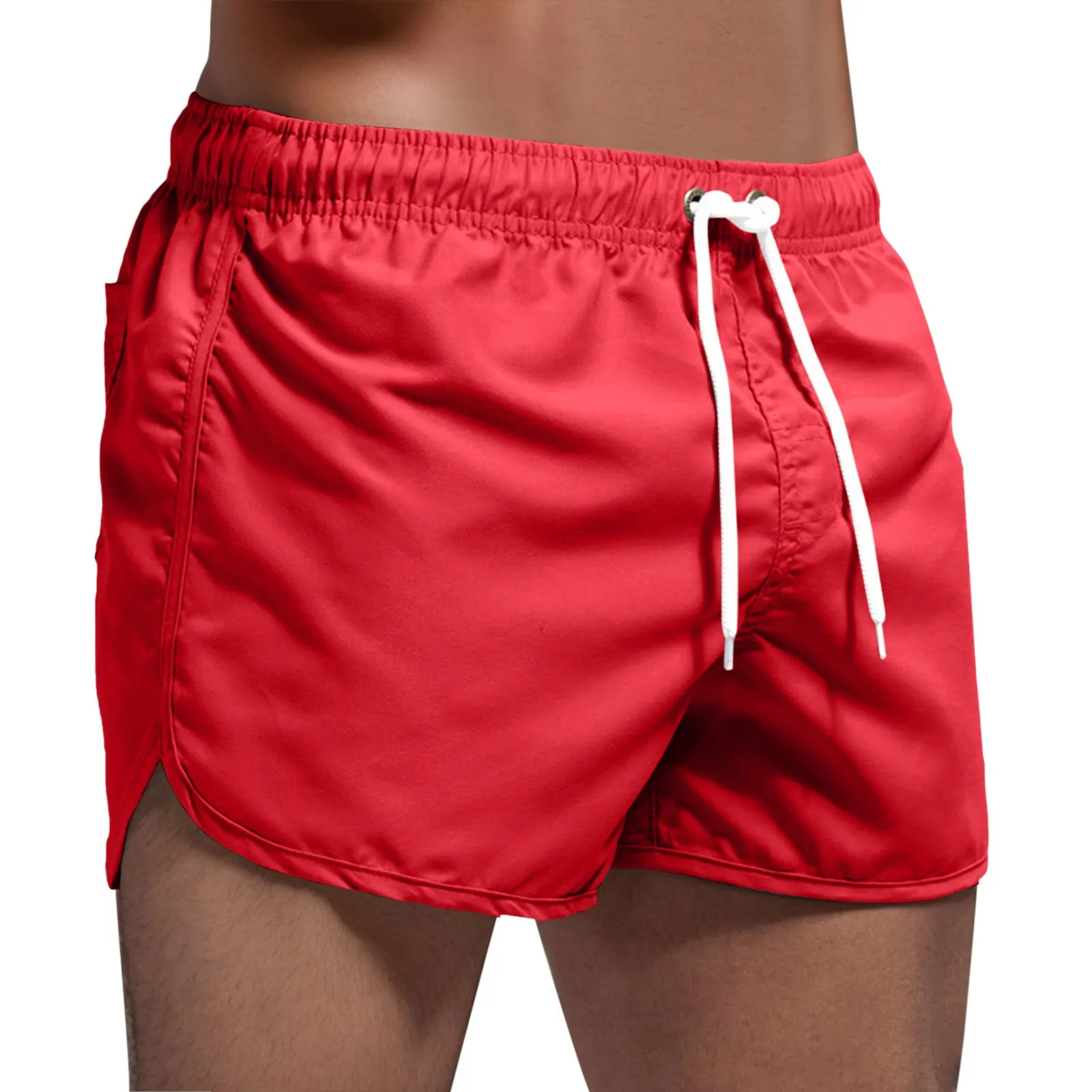 Breathable surfing fast drying casual mens shorts 2024 summer beach pants swimming trunks 250208Z