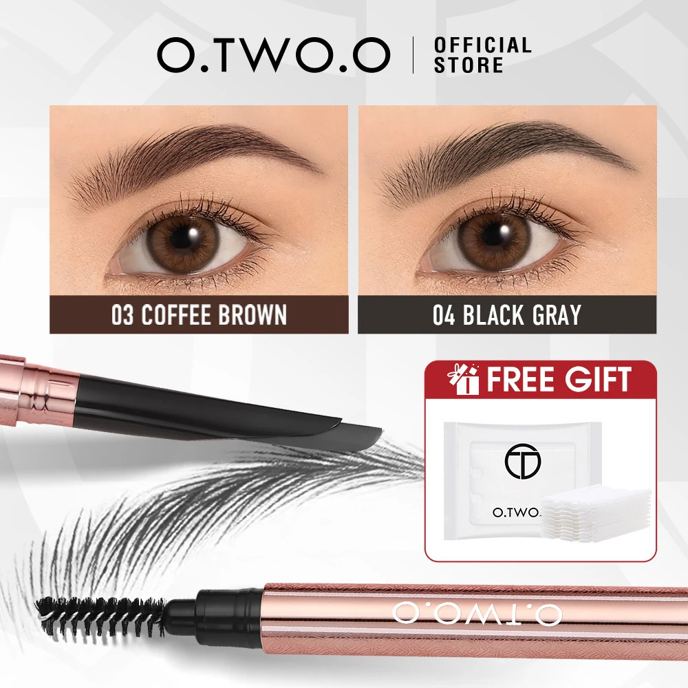 OTWOO Machete Eyebrow Pencil Waterproof Natural Long Lasting Smooth Fill Fluff Blendable High Pigment Brow Eye Makeup 250108