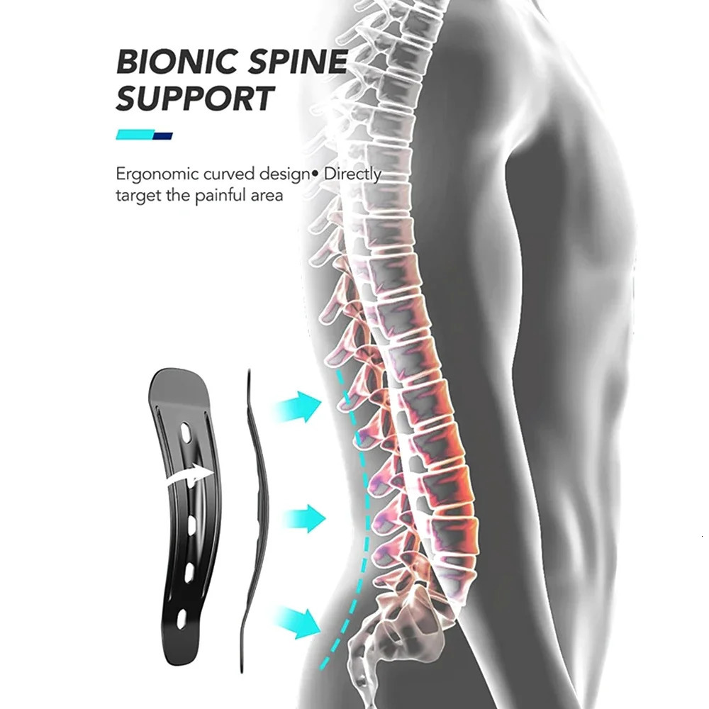 1PCS Back Brace for Lower Pain Relief with Pulley SystemLumbar Support Belt Men Women Lumbar PadErgonomic n 250207
