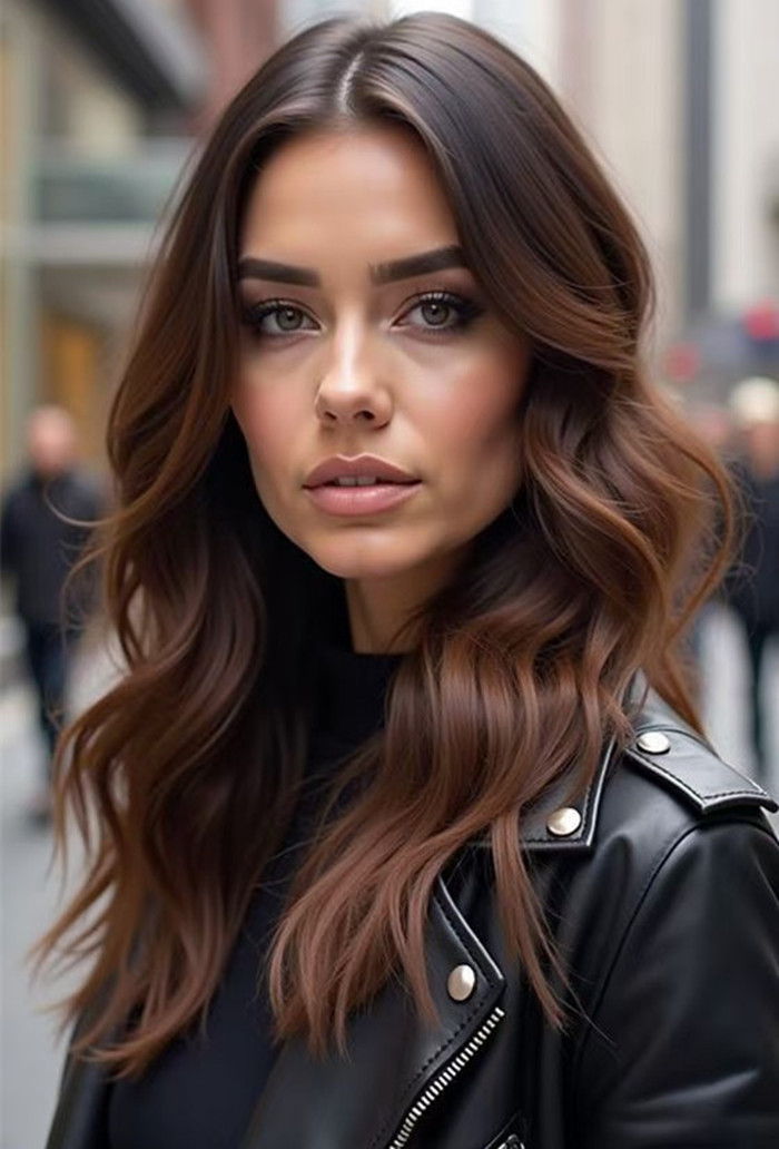 Top trendy Brazilian Human Hair Dark Blonde Balayage Brunette shades Full Lace Wigs Natural Brown Highlights Lace Frontal Wig