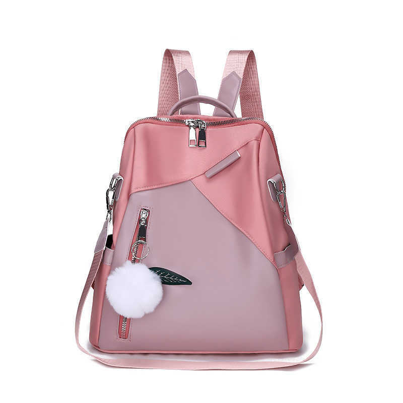 Womens shoulder bag new Korean version crossbody womens bag Oxford cloth large capacity casual shoulder bag womens bag