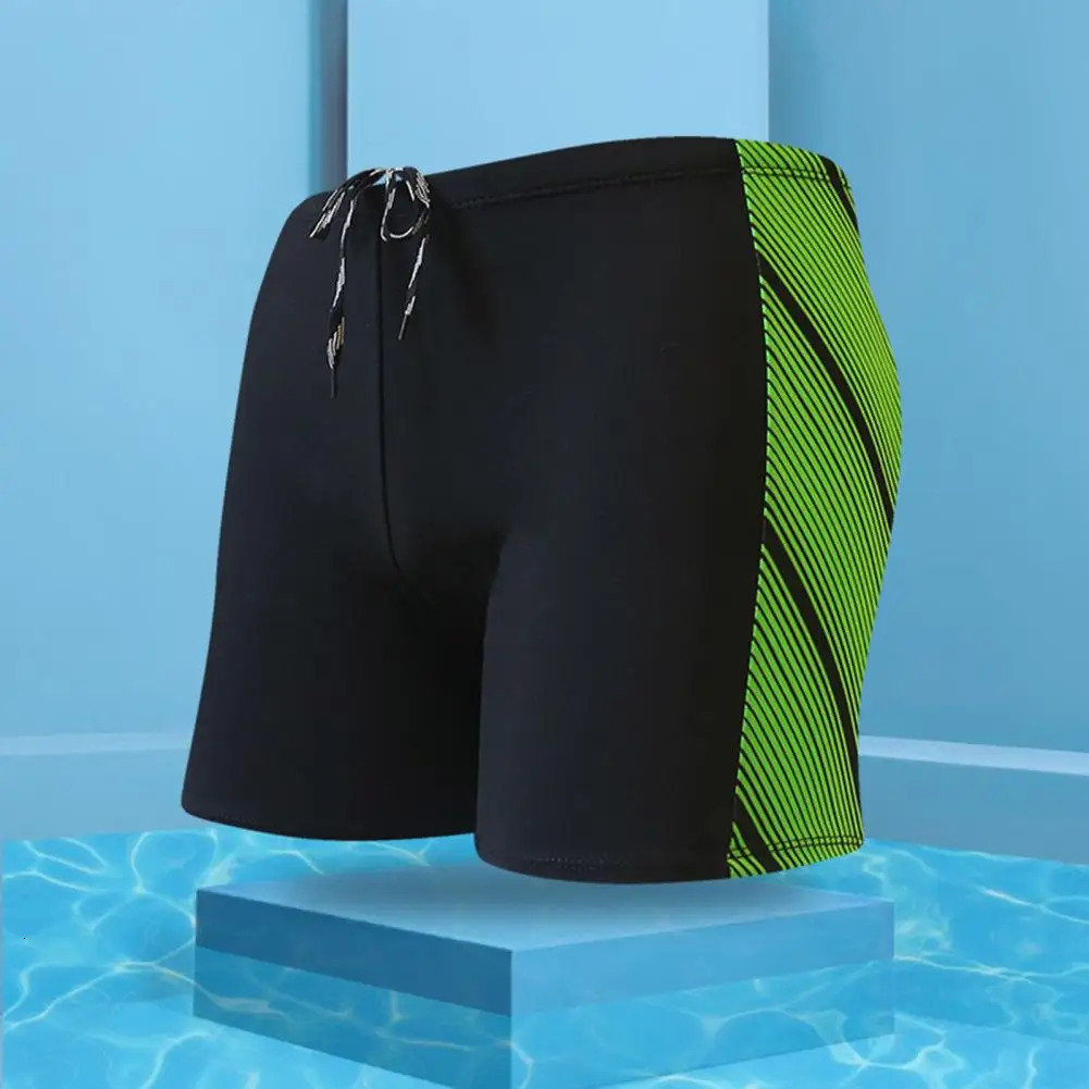 Swimming Shorts Boxers Trunks Quickdrying High Elasticity Great Comfortable Men 250208Z