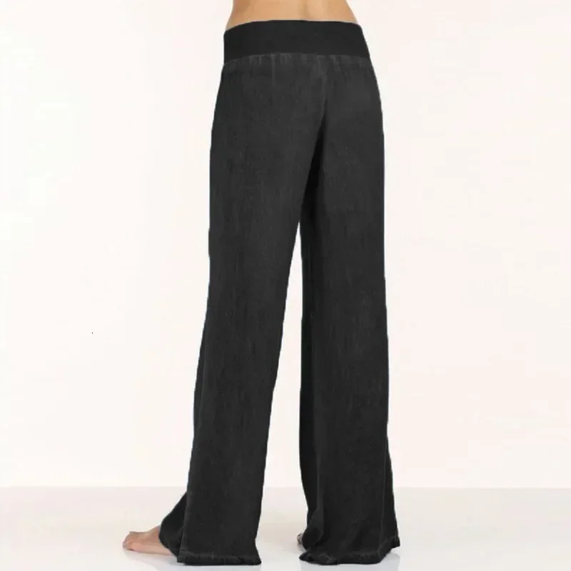 Plus Size Jeans Womens Thin Wide Leg Pants Casual Streetwear Vintage Baggy Jeans Fashion Trousers Pantalones Vaqueros Mujer 250206