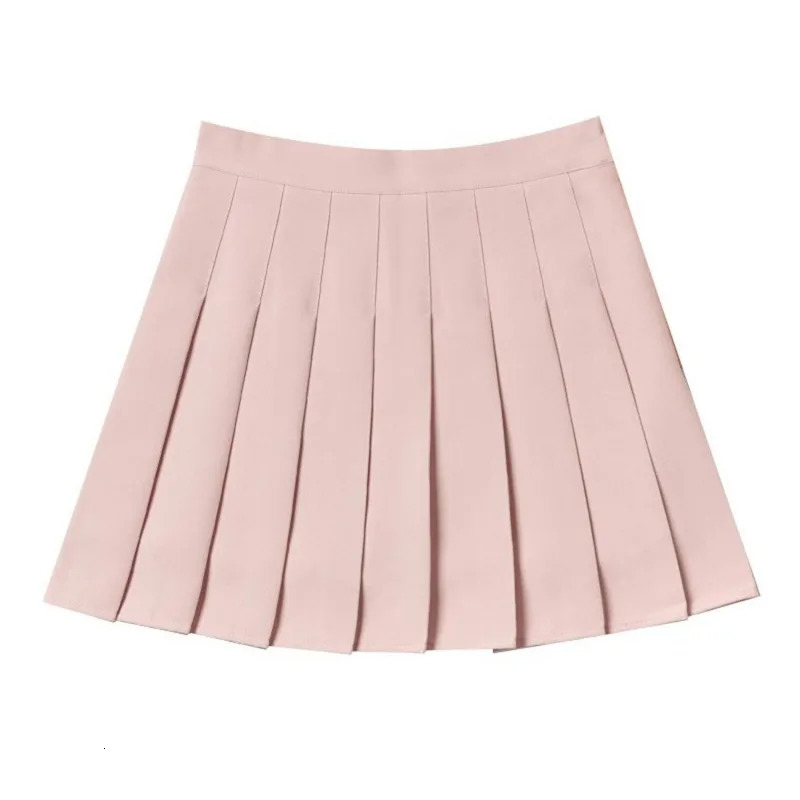 Womens high waisted pleated skiing summer casual Kawaii Aline checkered black tennis Japanese school uniform mini sprint girl 250208Z