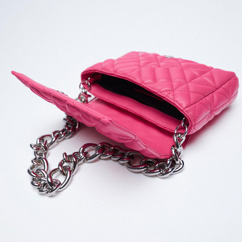designer bag Z Same style diamond grid small square for women 2024 new niche light luxury chain versatile armpit casual baguette bag