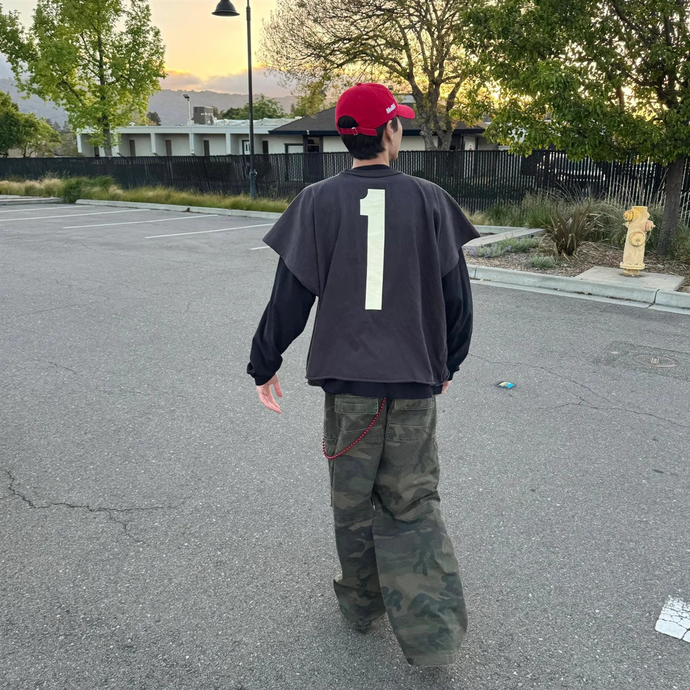 Frog Drift Y2K DONDA And West YE Streetwear Printed Tees Casual Vintage Loose Oversized 100%Cotton Tops T Shirt For Men Unisex 250207