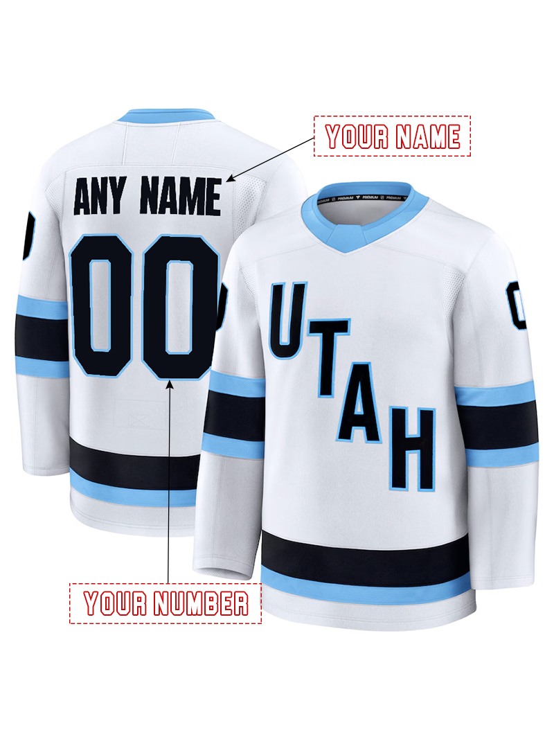 Personalized Custom Clayton Keller Hockey Club Inaugural Season Patch Jersey Logan Cooley Jack McBain Nick Bjugstad Mikhail Sergachev