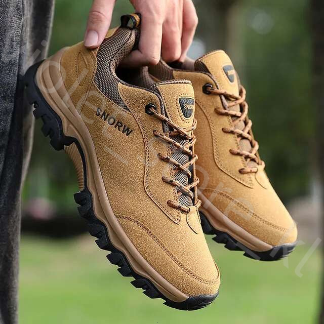 Hiking Shoes For Men Outdoor Mountain Boots Non-Slip Climbing Shoes Trekking Walking Hunting Tactical Sneakers Rubber Boots 611