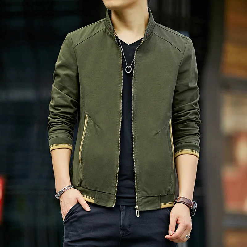 Top Grade cotton Autum Winter Fashion Men Cardigan top Black Korean Casual Coats Jacket Mens Clothing M4XL golf 250207