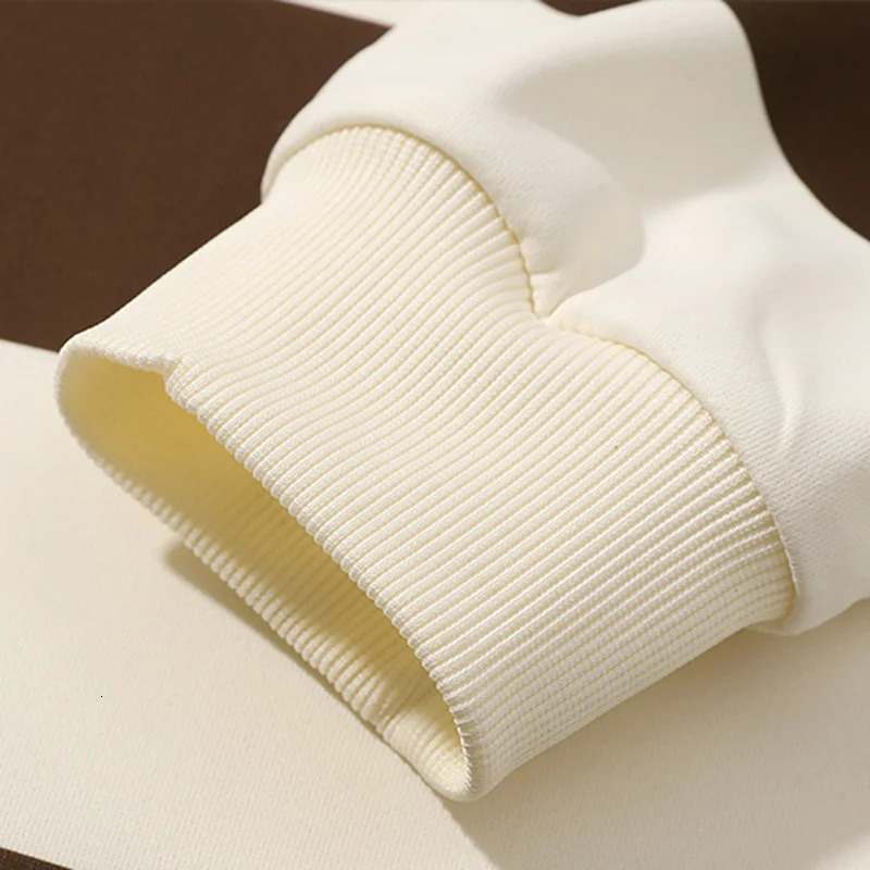 Spring and autumn striped longsleeved POLO shirt mens trend all loose Tshirt hoodie men 250208Z