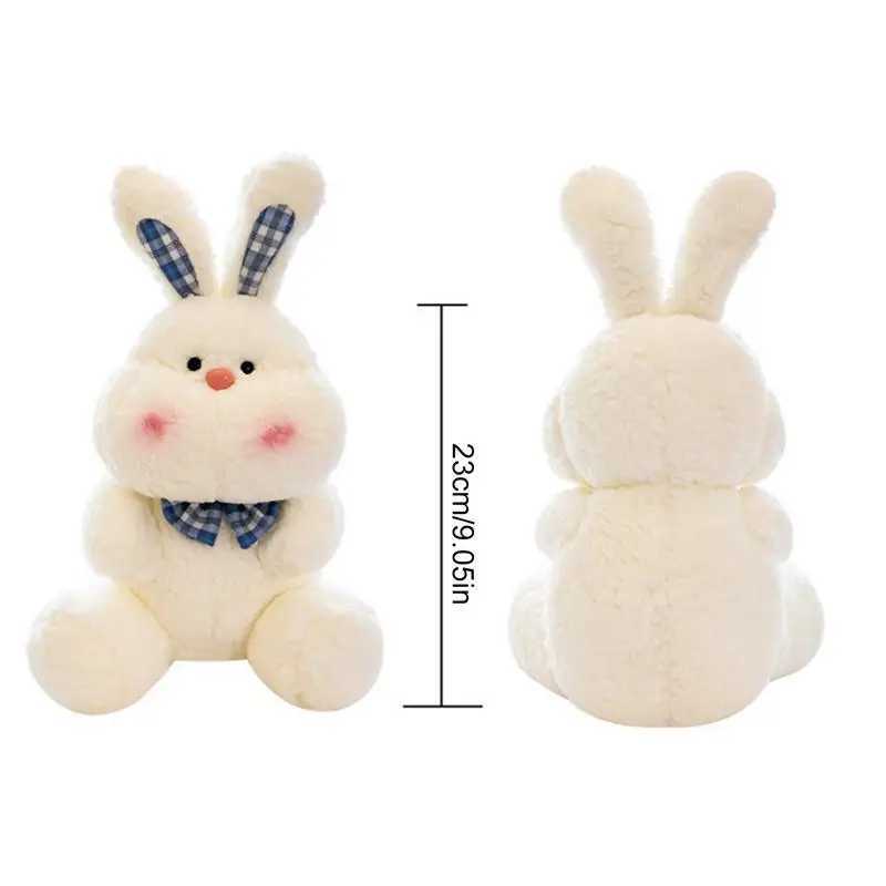 Doll Skin Friendly Rabbit Stuffed Animal Plushies Toy For Bedroom Dining Room Free shipping