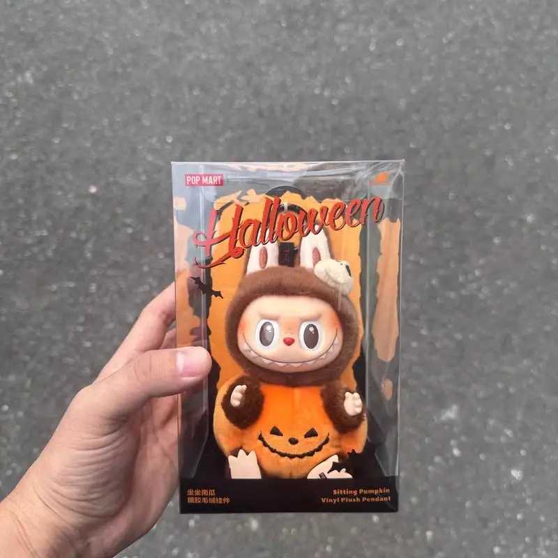 New High Qu 1 1 The Monsters Labubu X Pronounce Wings Of Fortune Vinyl Dolls Kaii Mokoko Plush Pendants Toys Girls Gift Z250208