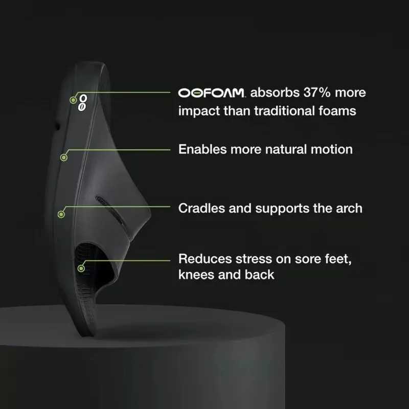OOFOS Sandals - Lightweight Recovery hot Slides for Men Women | Soft, Comfortable Indoor & Beach Shoes