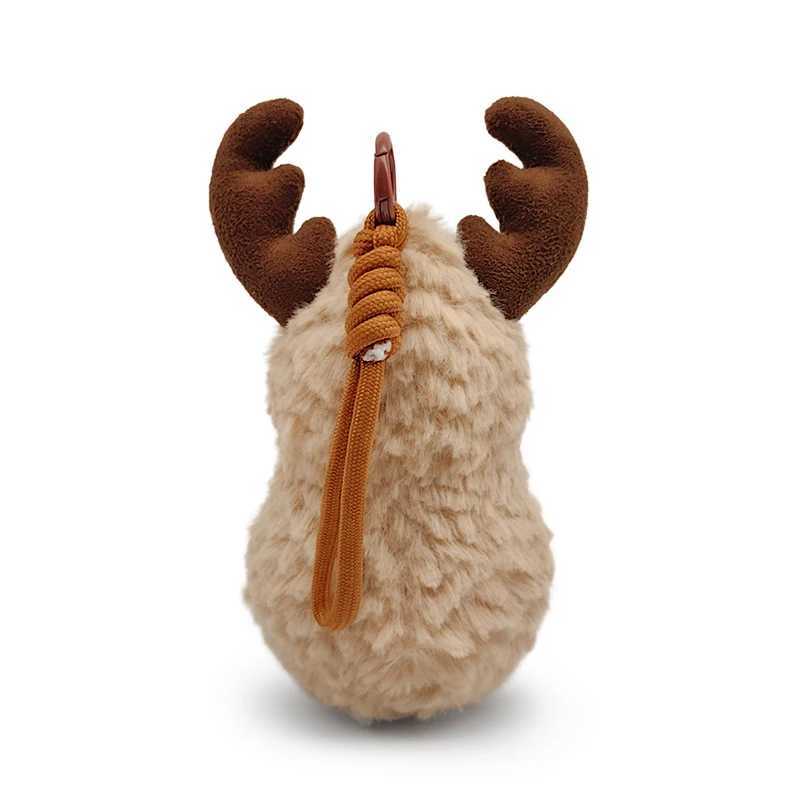 Hot New Small Peanut Plush Doll Living Room Decoration Pendant Furniture Supplies Cute Plush Interactive Toys Gift Z250208