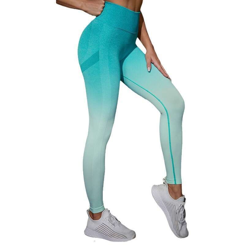 Yoga Clothing High Waist Lifting Hip Tight Fitness Pants for Female Outwear
