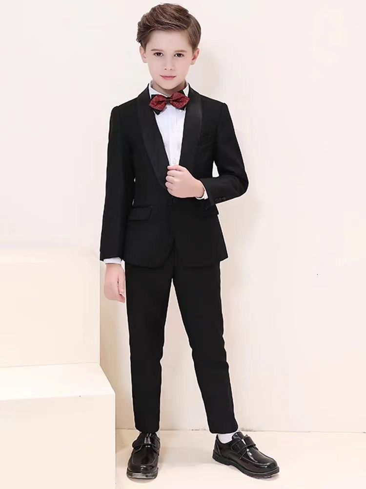 Suits Formal Boys Suit For Wedding Children White Party Blazers Pants Baptism Outfit Kids Costume Gentlemen Teenager Prom Tuxedos Set 230131