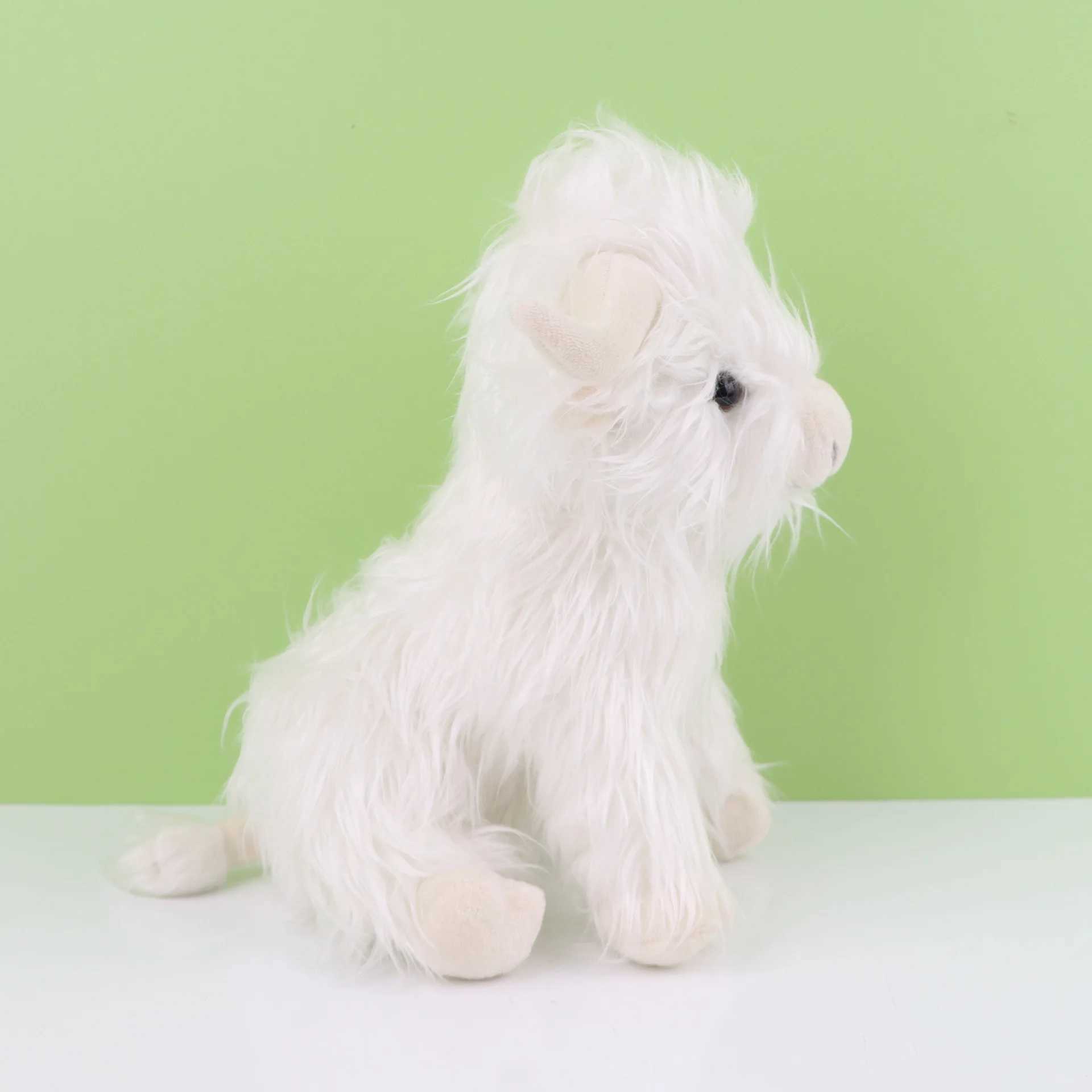 Silation Plush Soft Stuffed Animal Lifelike Highland Cow Kaii Kids Toy Girls Birthday Gift Free shipping