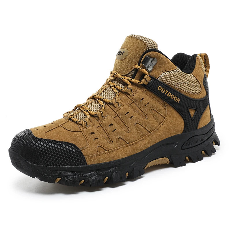 Men Hiking Shoes Climbing Sneakers Unisex Outdoor Sport Boots Men Trekking Mountain Shoes Athletic 250208