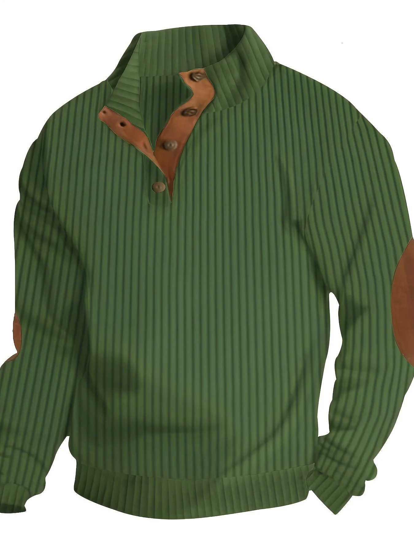 2024 European and n style sweater vertical collar mens casual stripe jacquard polo 250207